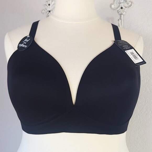 Bali 3XL Bra Comfort Revolution Soft Touch Perfect Wire-Free Black - Picture 5 of 8